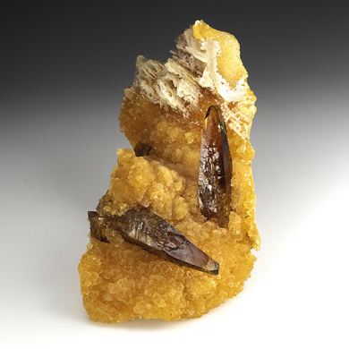 Barite with Calcite