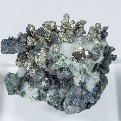 Silver with Calcite and Löllingite