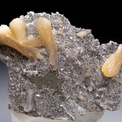 Stilbite, Calcite