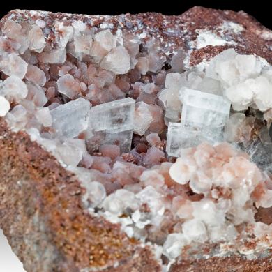 Barite with Calcite