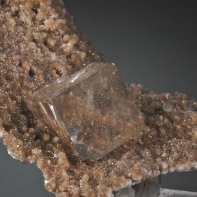 Fluorite in Dolomite cast