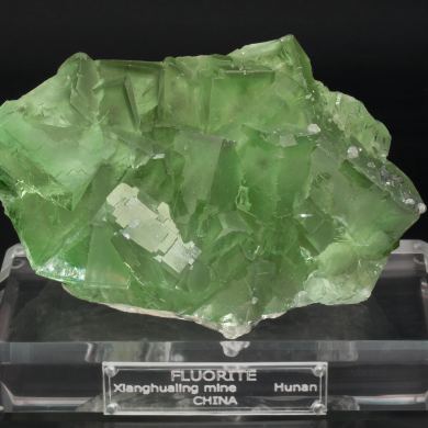Fluorite with Calcite
