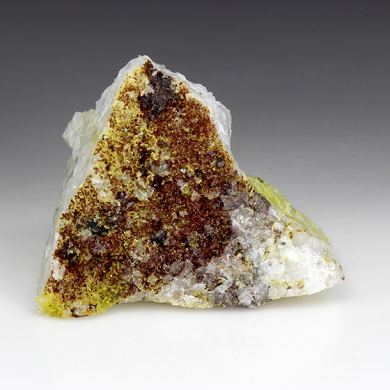 Carminite with Beudantite, Chrysocolla, Quartz