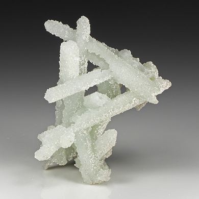 Prehnite after Laumontite