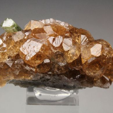 gem GARNET var. GROSSULAR, DIOPSIDE