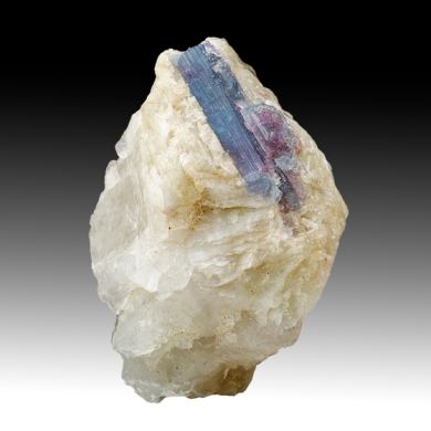 Elbaite with Quartz