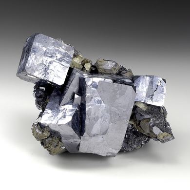 Galena with Calcite