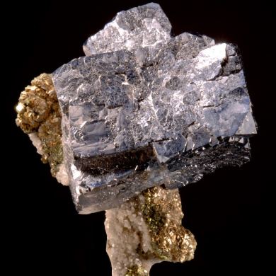 Galena with Chalcopyrite and Dolomite