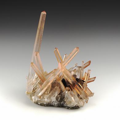 Quartz with Hematite