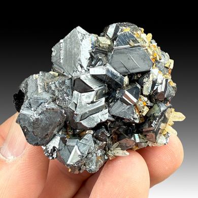 Sphalerite with Arsenopyrite, Calcite, Quartz