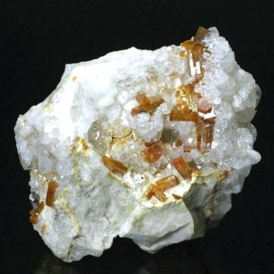 Vanadinite with Calcite