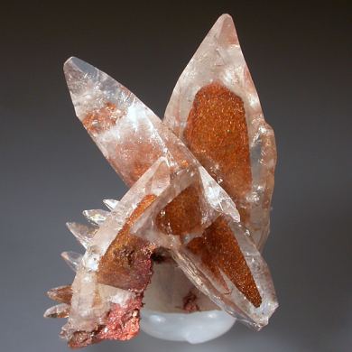 Calcite with Hematite inclusions