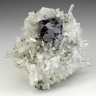 Sphalerite with Quartz