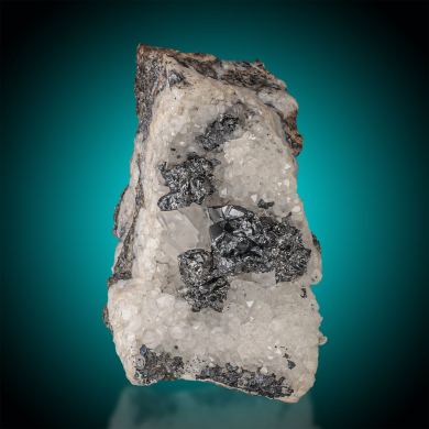 Bournonite  on Quartz