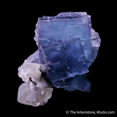 Fluorite with Calcite