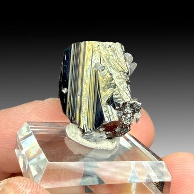 Hematite with Calcite