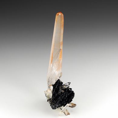 Quartz with Hematite