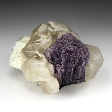 Elbaite with Quartz