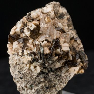 Topaz, Smokey Quartz, Feldspar