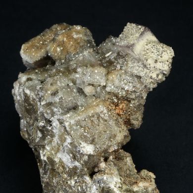Calcite with Fluorite