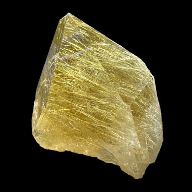 Rutile, quartz