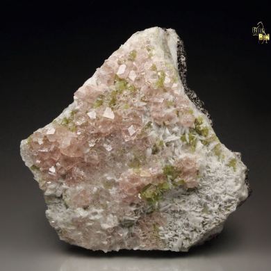 gem PINK GARNET var. GROSSULAR, DIOPSIDE