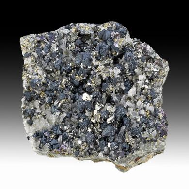 Sphalerite with Tetrahedrite, Quartz