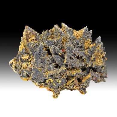 Willemite after Descloizite with Mimetite