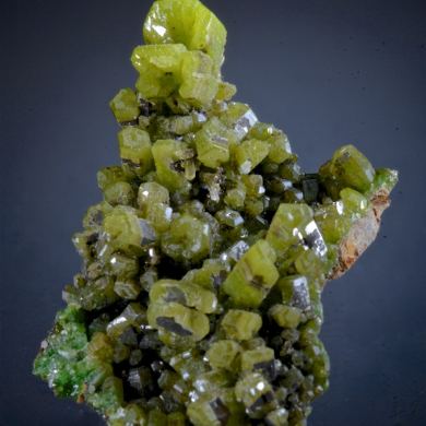Pyromorphite -hoppered crystals. 