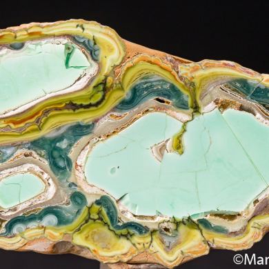 Variscite with Crandallite