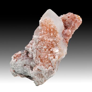 Rhodochrosite with Quartz