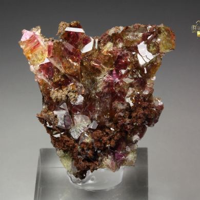 ADAMITE var. MANGANOAN ADAMITE