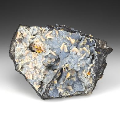 Wulfenite with Quartz