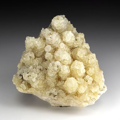 Benstonite on Calcite