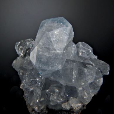 Celestite with Calcite