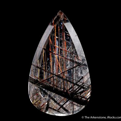 Rutile in Quartz