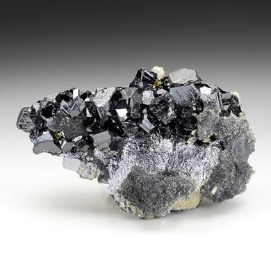 Sphalerite with Galena, Boulangerite