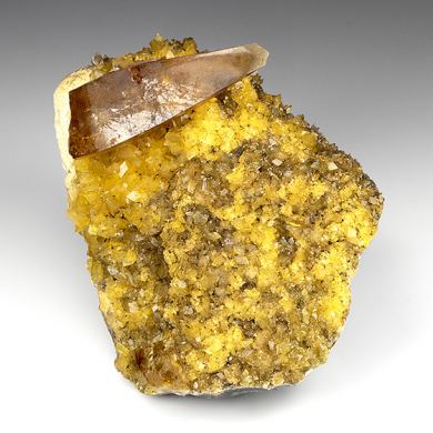 Barite with Calcite