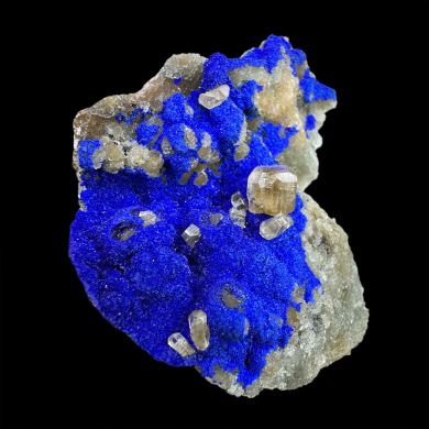 Azurite, cerussite, smithsonite