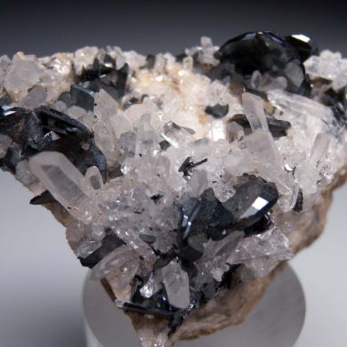 Hematite with Quartz