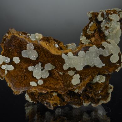 Adamite on Gossan (Hematite)