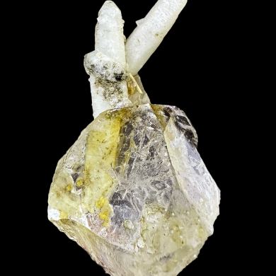 Fluorite, quartz