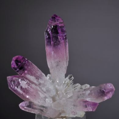 Quartz var. Amethyst - with scepters