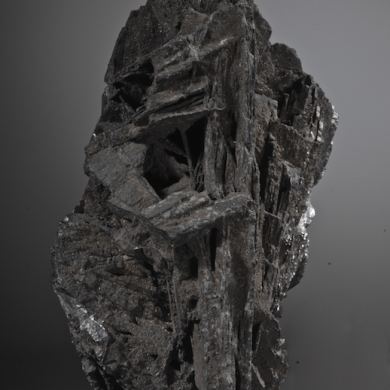 Pyrolusite /Hausmannite pseudo after Manganite
