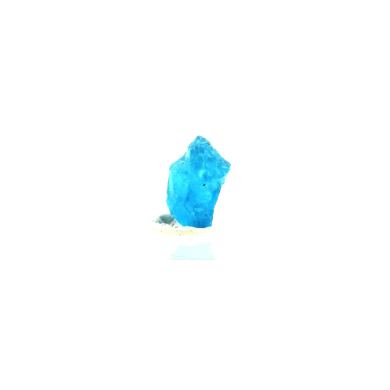 Neon blue Apatite. 0.82 ct.