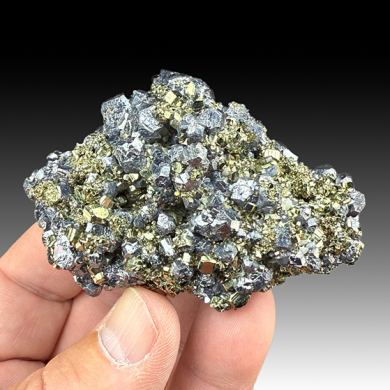 Galena with Pyrite