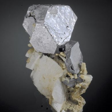 Galena with Calcite, Quartz etc. 