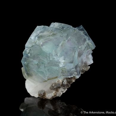 Fluorite on Quartz with Muscovite