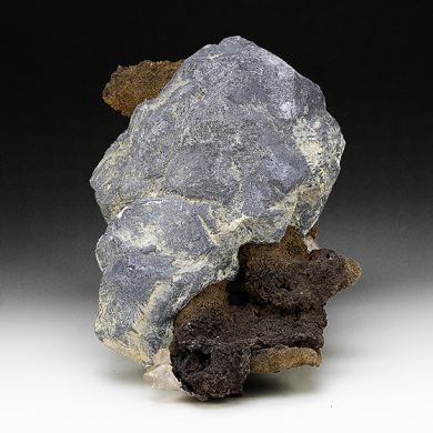 Galena with Cerussite, Dolomite