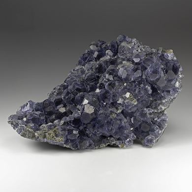 Fluorite with Quartz